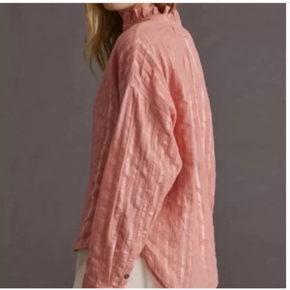 Anthropologie Pilcro Tavi Button Down Shirt VGUC - Picture 2 of 11